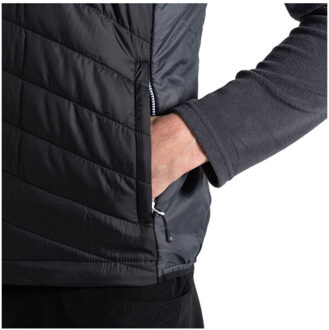 Heren touring gewatteerd lichtgewicht gilet Zwart