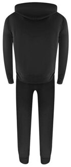 Heren trainingspak met rits (Zwart) - 2XL