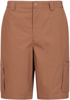 Heren Trek Shorts (Tan) - maat Bruin