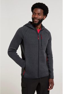 Heren Treston Fleece Hoodie (Zwart) - maat M