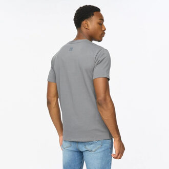 Heren Trimlines Zware T-Shirt (Petrol) Blauw - S