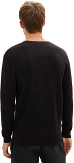 Heren Trui -V Hals - Zwart