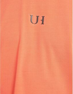 Heren Unlike Humans Central Logo T-shirt in Oranje