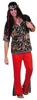 Heren Verkleedkleding Hippie - L/xl