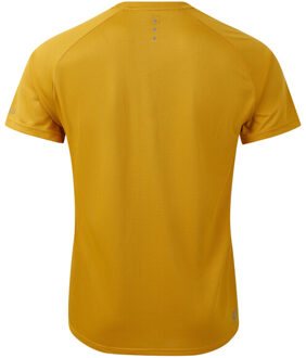 Heren versnellen lichtgewicht t-shirt Geel - XS