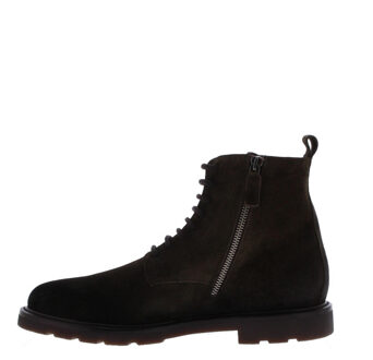 Heren veterboot suede | heren | maat: | suede Groen - 42