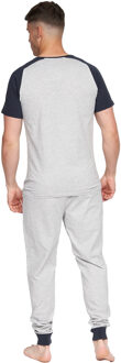 Heren Vianney Pyjama Set (Grijze Mergel) Grijs - XL