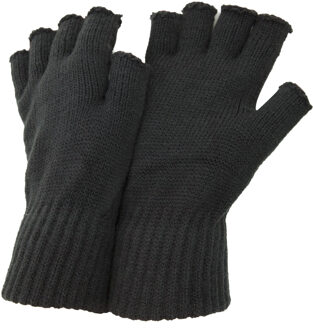 Heren vingerloze winterhandschoenen (Houtskool)