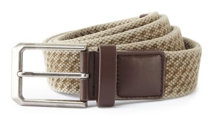 Heren Vintage Wash Canvas Riem (Khaki) Kaki - S