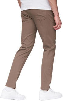 Heren Visit Chinos (Tan) Bruin - 32N