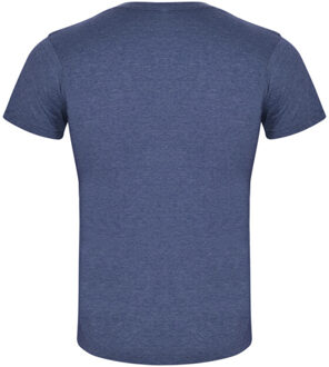 Heren vos t-shirt - maat XXL / XXXL Grijs