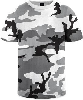 Heren Vrijetijds-T-shirt van de Bundeswehr - maat S Camouflage