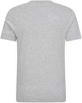 Heren Wales Grafisch T-shirt (Grijs) - L