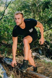 Heren Wandelschoenen Bergschoenen Zwart