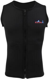 Heren Water Sport 2 Mm Zwart Neopreen Wetsuit Vest Rits Top Warmer Kleding Voor Duiken Surfen Windsurfen S M L Xl Xxl