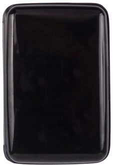 Heren Waterdicht Zaken Id Credit Card Wallet Plastic Pocket Case zwart