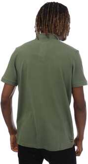 Heren Weekend Offender Barnum Poloshirt in Groen - S