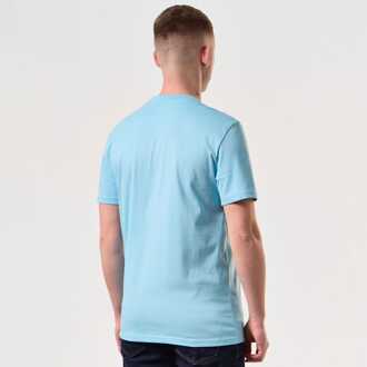 Heren Weekend Offender Bonpensiero Grafisch T-shirt in Lichtblauw