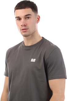 Heren Weekend Offender Bridgetown Logo T-shirt in grijs - maat S
