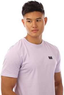 Heren Weekend Offender Bridgetown Logo T-shirt in Lila - maat S