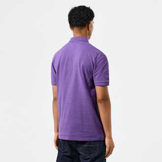 Heren Weekend Offender Caneiros Badge Poloshirt in Paars
