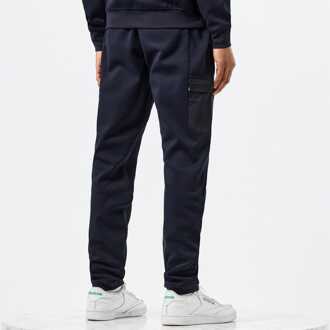 Heren Weekend Offender Estefano Polyamide Detail Joggers in Navy