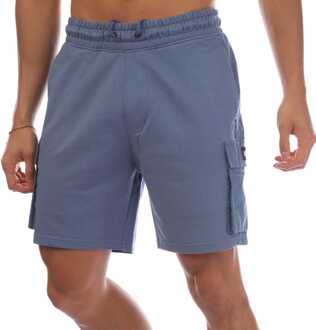 Heren Weekend Offender Flamengo Pocket Jog Shorts in Blauw - XL