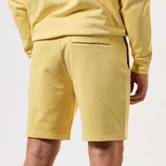 Heren Weekend Offender Hawkins Classic Fleece Shorts in Geel