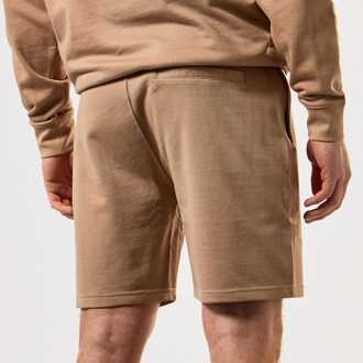 Heren Weekend Offender Lerena Fleece Korte Broek in Cognac - maat Bruin