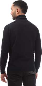 Heren Weekend Offender Paraguay 1/4 Zip Knit in Navy