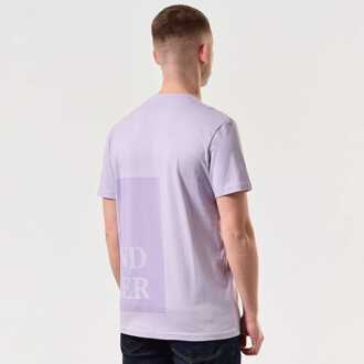 Heren Weekend Offender Ryan Large Gevangenis Print T-shirt in paars - maat