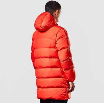 Heren Weekend Offender Sapporo Longline Down Jacket in Oranje