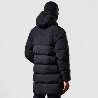 Heren Weekend Offender Sapporo Longline Down Jacket in Zwart
