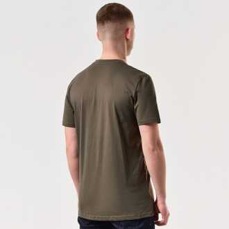 Heren Weekend Offender Smile Grafisch T-shirt in Groen - maat S