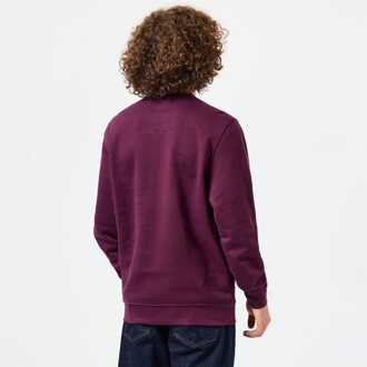 Heren Weekend Offender Vega Crewneck Sweatshirt in Berry Bessenrood