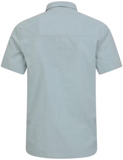 Heren Weekender Overhemd (Lichtblauw) - 2XL