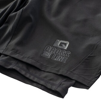 Heren welby logo shorts - maat L Zwart