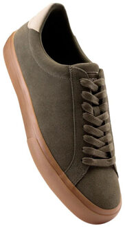 Heren welker suède trainers Groen - 45,5