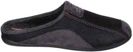 Heren Westwell Slip On Mule Slippers (Zwart)