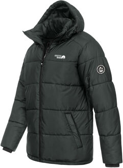 Heren Winter Puffer Jas AS-333 – Warm, Sportief, Waterafstotend Grijs - M