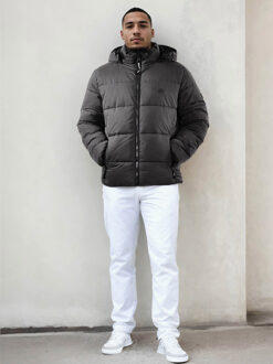 Heren Winterjas Donkergrijs