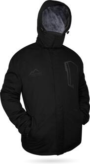 Heren winterjas Yukon Zwart - M