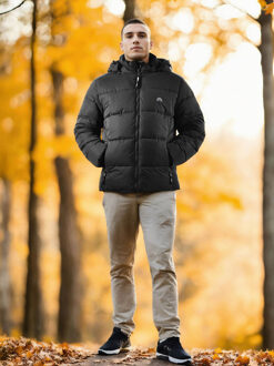 Heren Winterjas Zwart