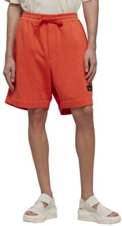 Heren Y-3 Organic Cotton Korte Broek in Oranje