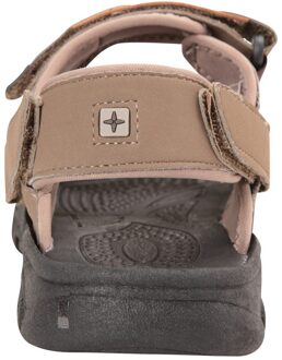 Heren Z4 Synthetisch Suède Sandalen (Bruin) - EU 47.5 / UK 12