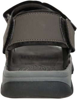 Heren Z4 Synthetisch Suède Sandalen (Zwart) - EU 44.5 / UK 10