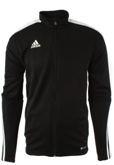 Heren Zip-Through Sweatshirt Adidas , Black , Heren - 2Xl,Xl,L,M,S,Xs