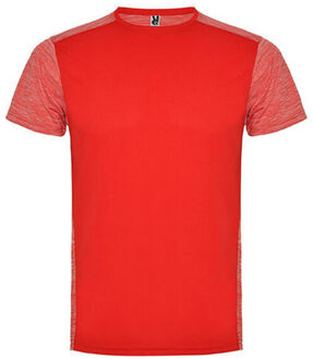 Heren zolder t-shirt Rood - XXL / XXXL
