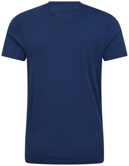 Heren Zonsopgang Organisch T-Shirt (Marine) - maat Navy