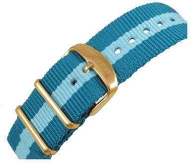 Herenhorloge Kwarts Goud Blauw - One Size